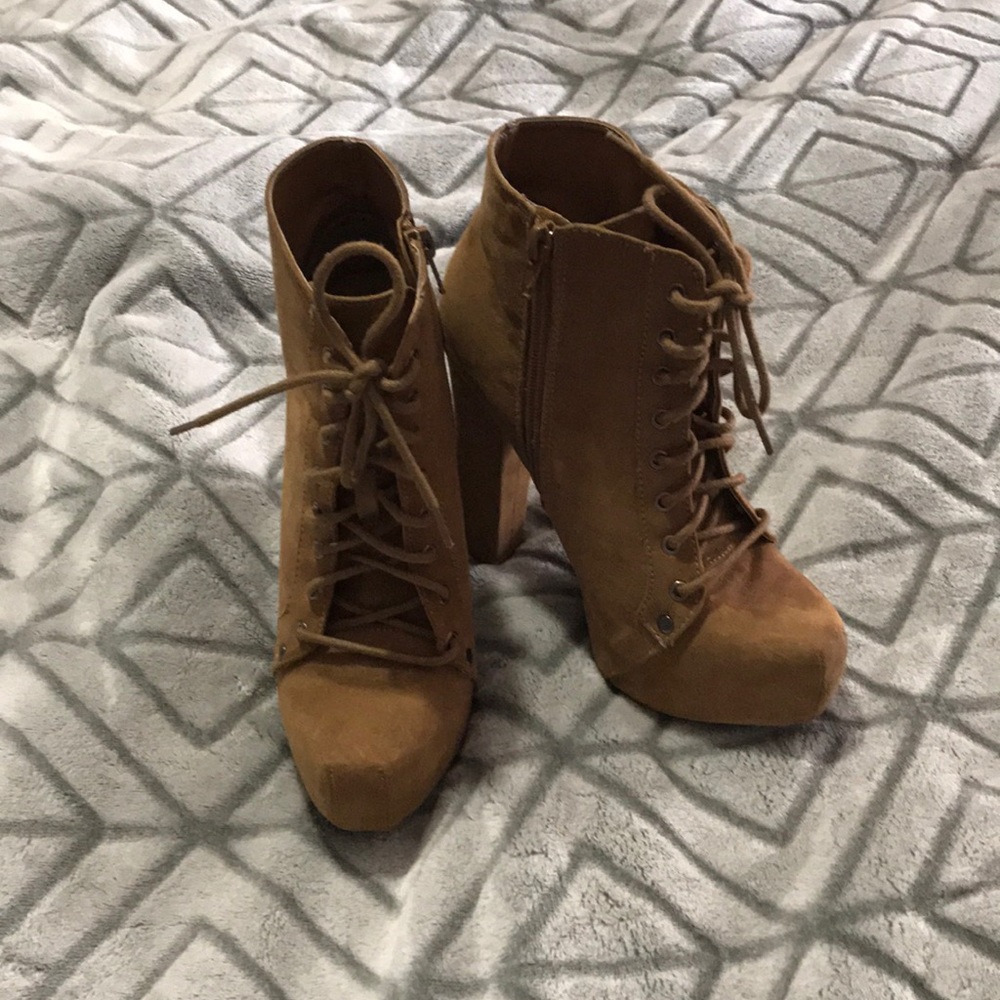 Platform booties